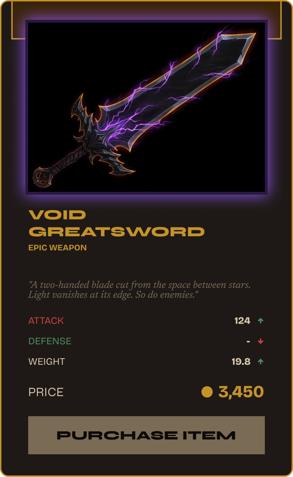 Runic Warhammer — Rare item detail, full stat breakdown