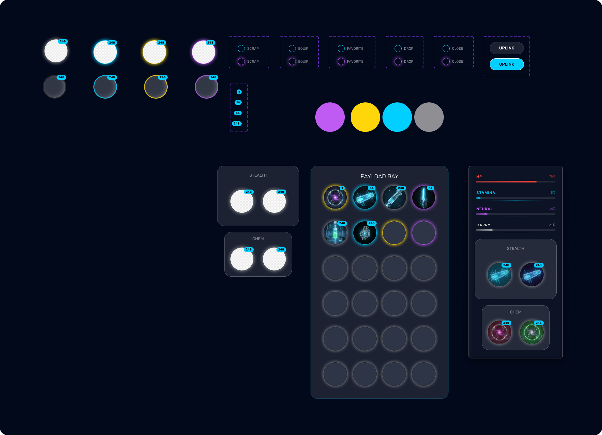 Ghost Inventory — full component overview