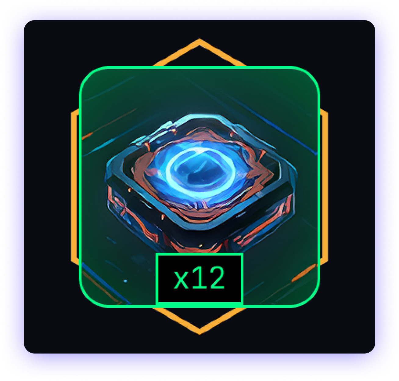 Nexus — Legendary active slot close-up