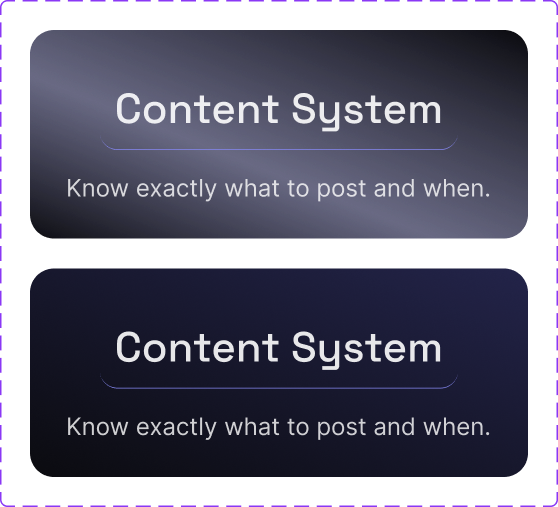 Content System card