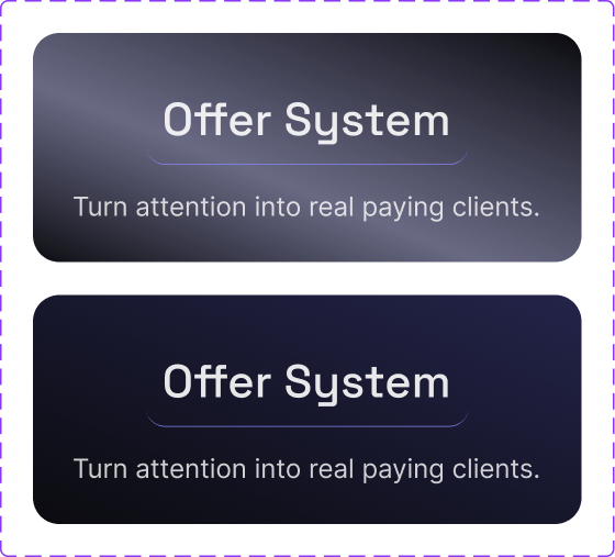 Offer System card